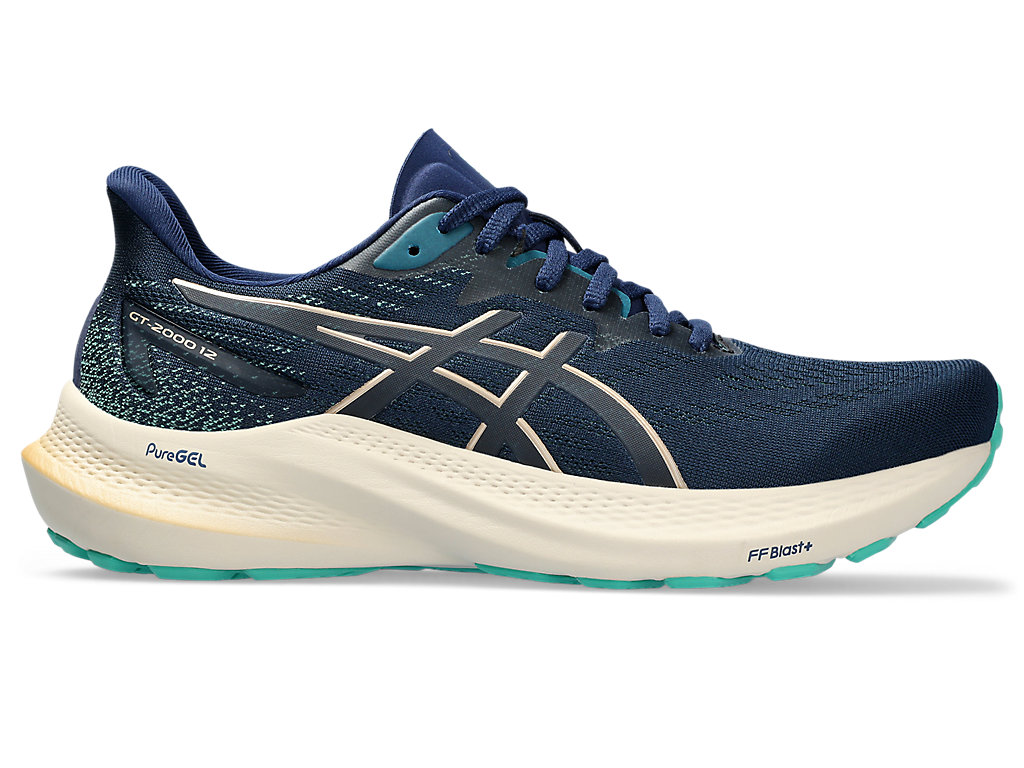 ASICS GT-2000 12, BLUE EXPANSE/CHAMPAGNE, swatch