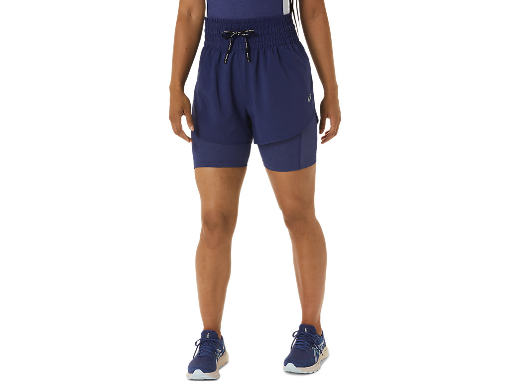 NAGINO 4IN RUN SHORT, INDIGO BLUE, swatch