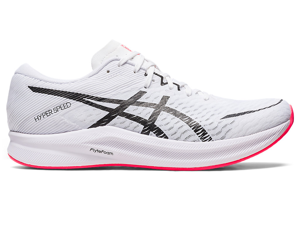 ASICS HYPER SPEED 3, WHITE/BLACK, swatch