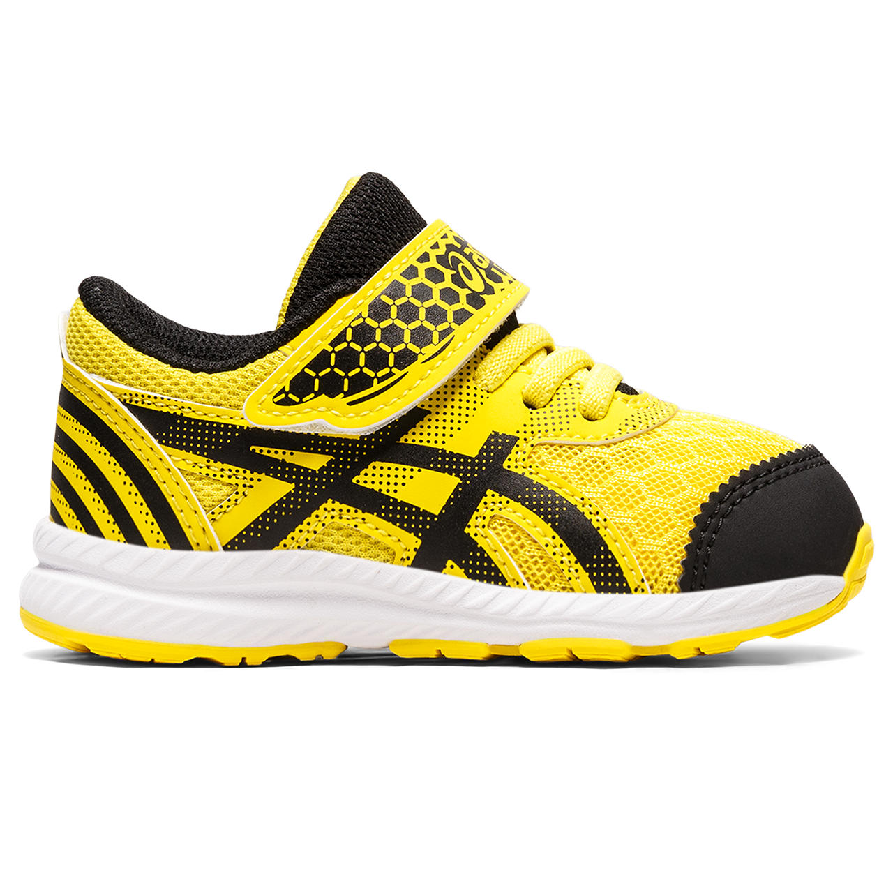 ASICS CONTEND 8 TS SCHOOL YARD, VIBRANT YELLOW/BLACK, swatch