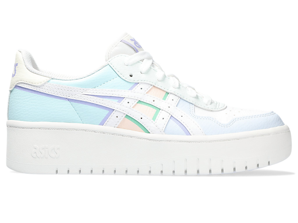 ASICS JAPAN S PF, WHITE/AQUAMARINE, swatch