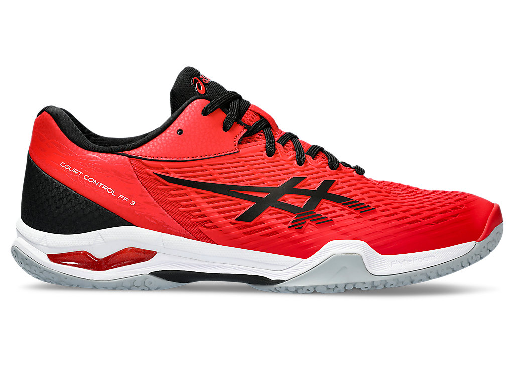ASICS COURT CONTROL FF 3, CLASSIC RED/BLACK, swatch