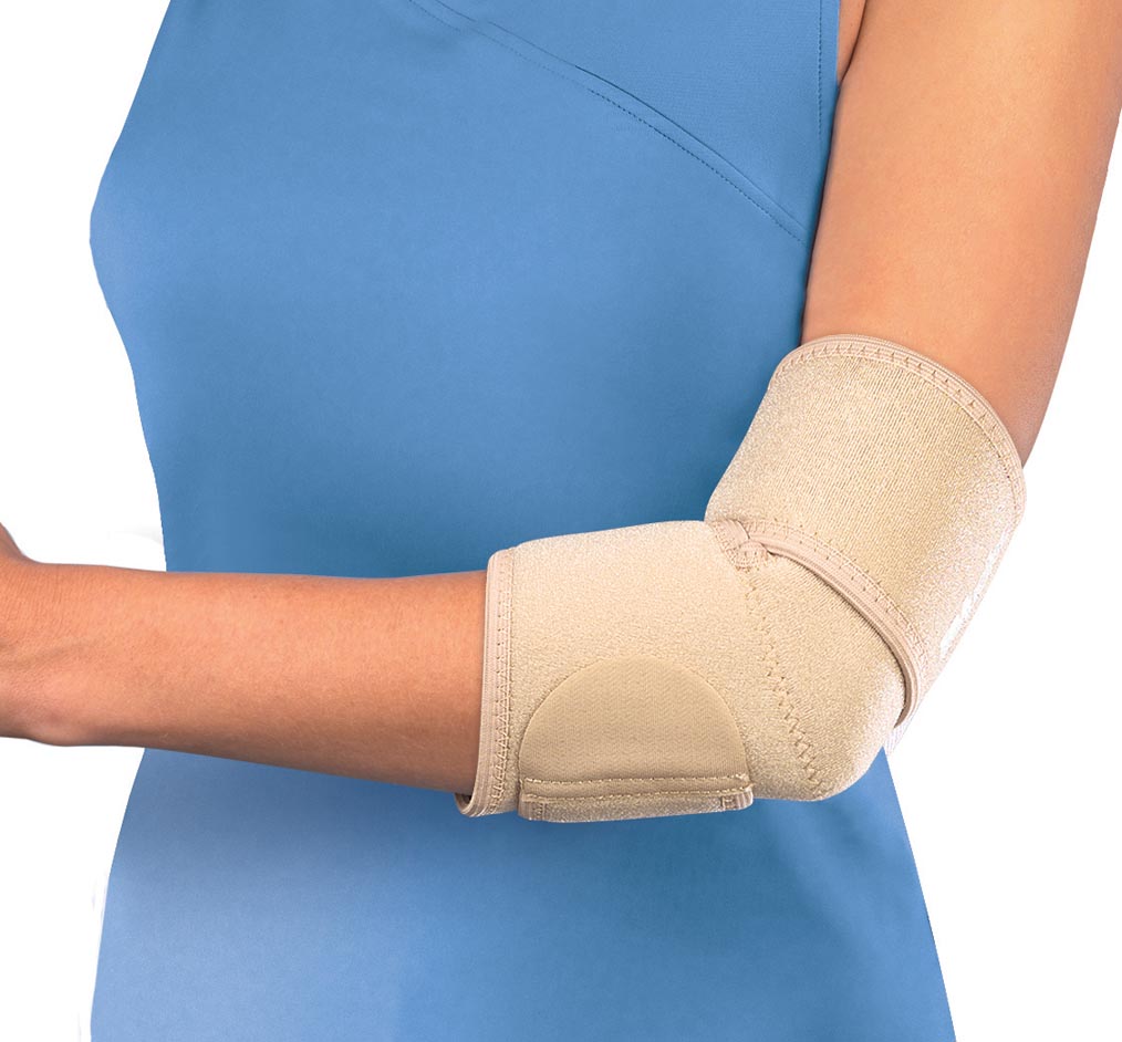 MUELLER&reg; ELBOW SUPPORT NEOPRENE BEIGE, , large image number null