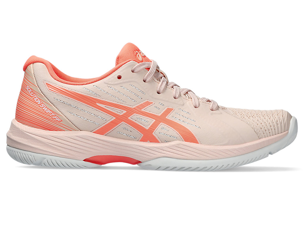 ASICS SOLUTION SWIFT FF, PEARL PINK/SUN CORAL, swatch