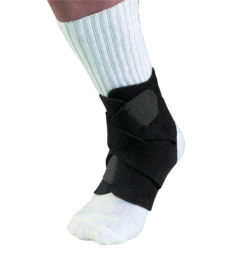 MUELLER® ADJUSTABLE ANKLE SUPPORT BLACK, , large image number null