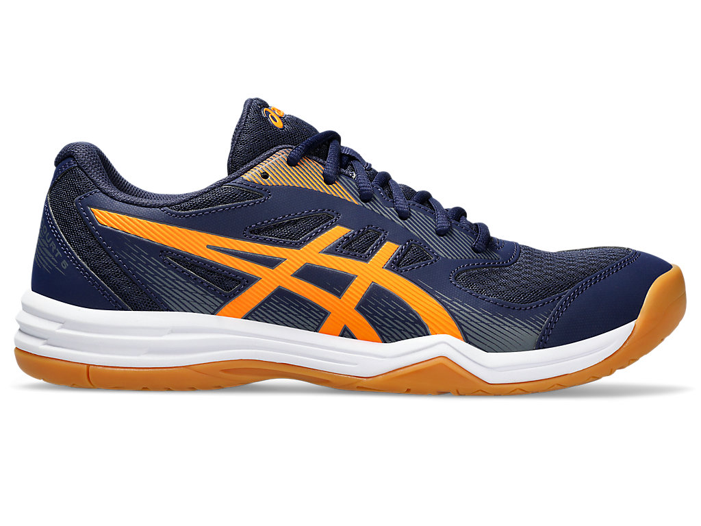 ASICS UPCOURT 5, PEACOAT/SHOCKING ORANGE, swatch