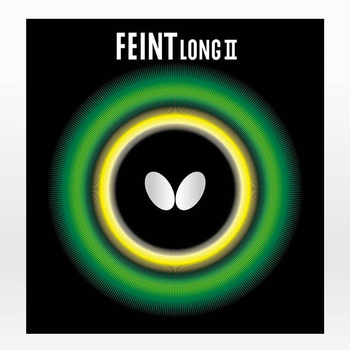 BUTTERFLY TABLE TENNIS RUBBER FEINT LONG II, RED, OX