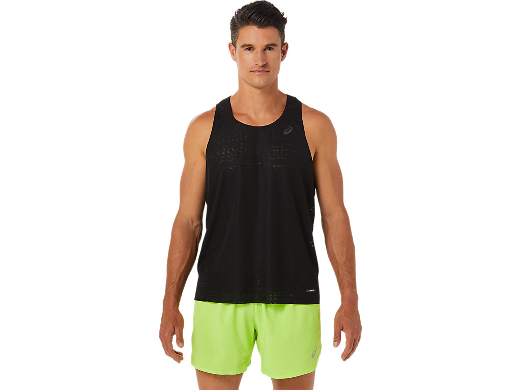 ASICS VENTILATE ACTIBREEZE SINGLET, PERFORMANCE BLACK, swatch
