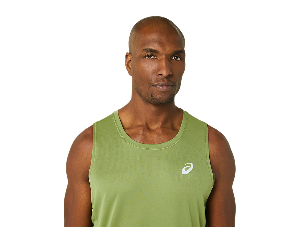 ASICS SILVER SINGLET image number null