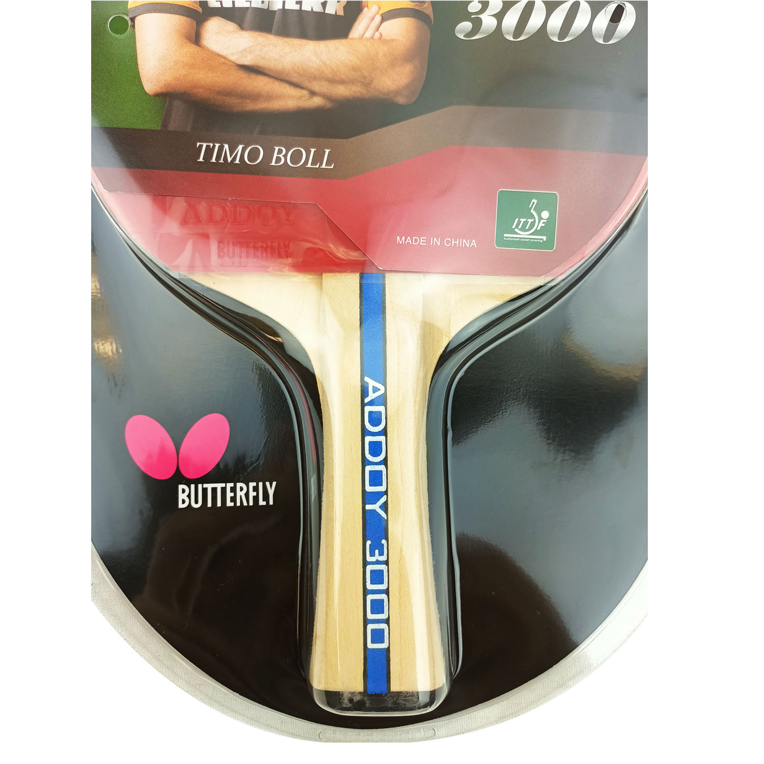 BUTTERFLY TABLE TENNIS RACKET ADDOY 3000, , large image number null