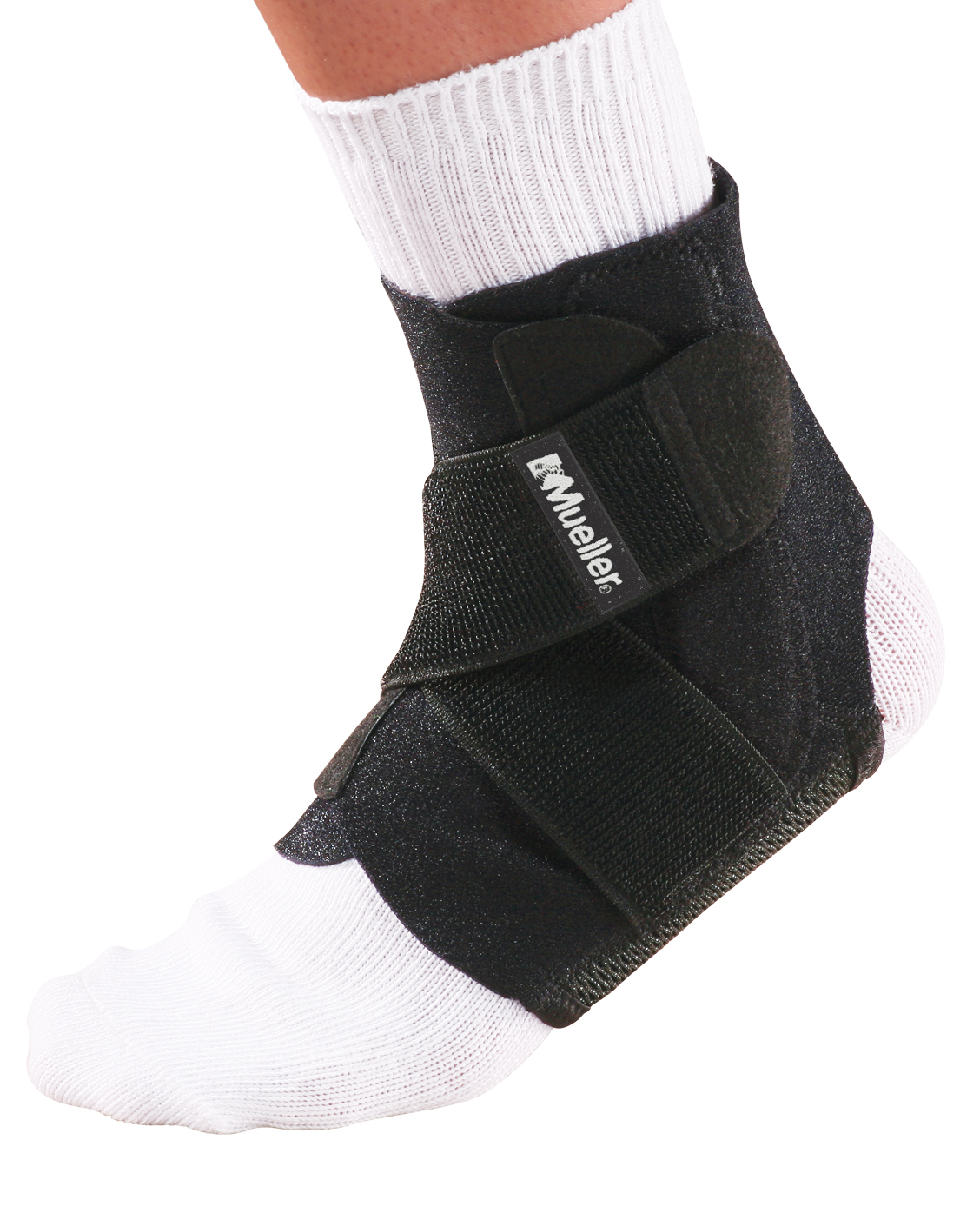 MUELLER® ADJUSTABLE ANKLE STABILIZER BLACK