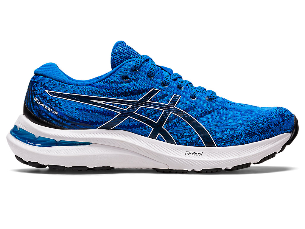ASICS GEL-KAYANO 29 GS, ELECTRIC BLUE/WHITE, swatch