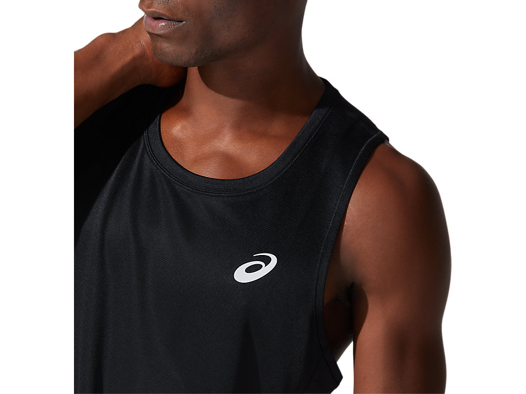 ASICS SILVER SINGLET image number null