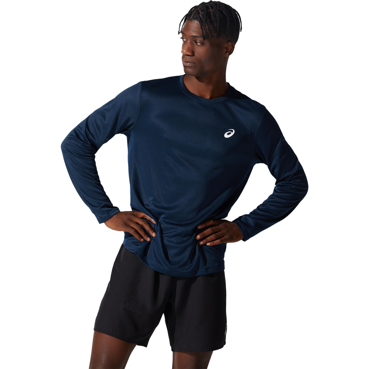 ASICS SILVER LS TOP, FRENCH BLUE, swatch