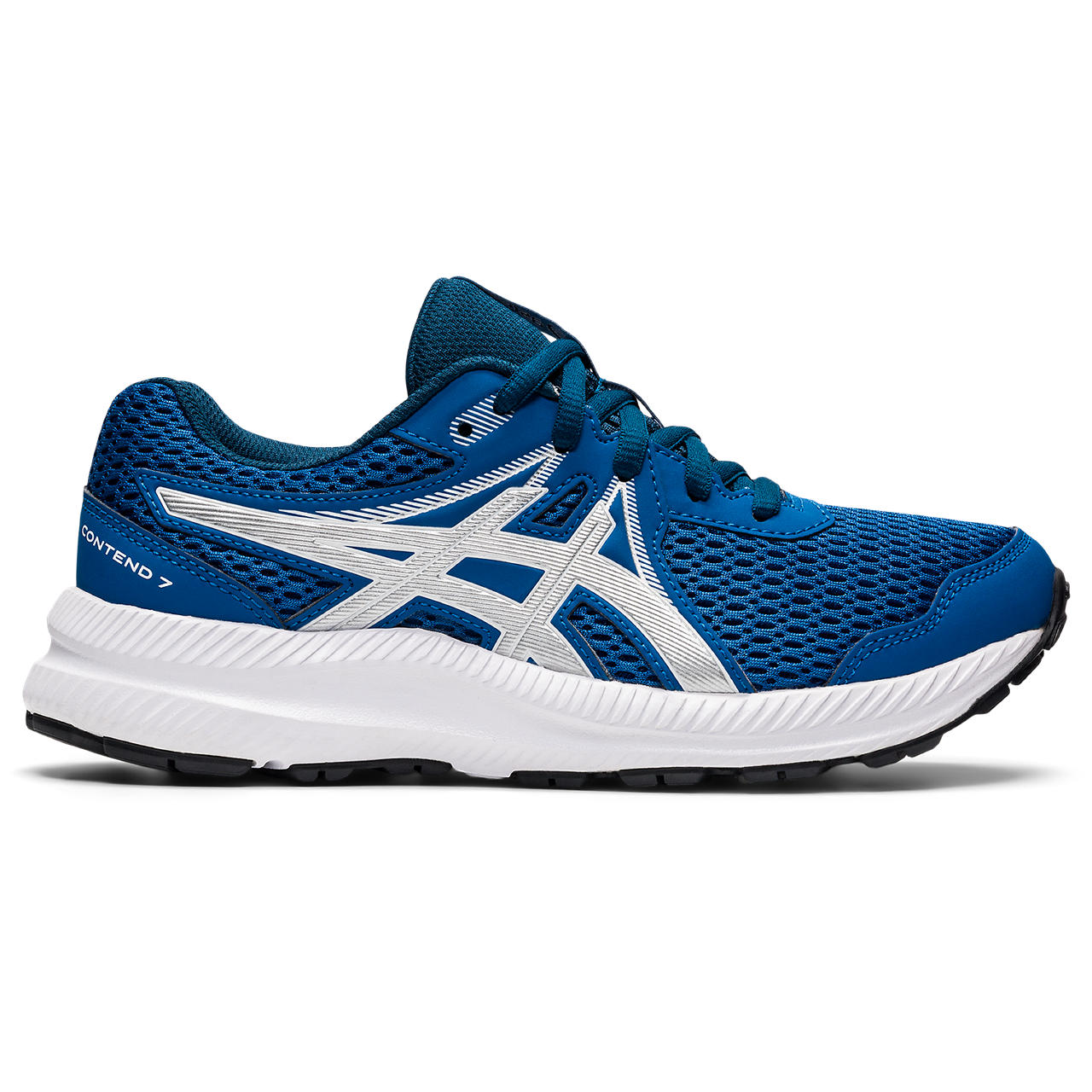ASICS CONTEND 7 GS, LAKE DRIVE/PURE SILVER, swatch