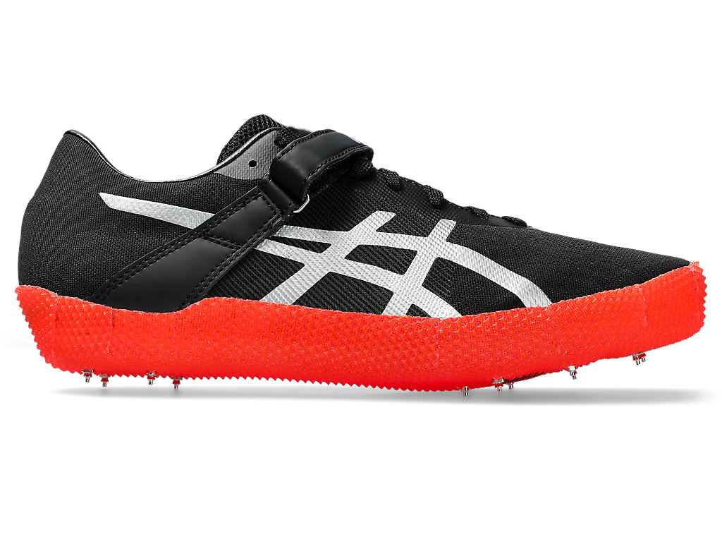 ASICS HIGH JUMP PRO 3 (L), BLACK/PURE SILVER, swatch