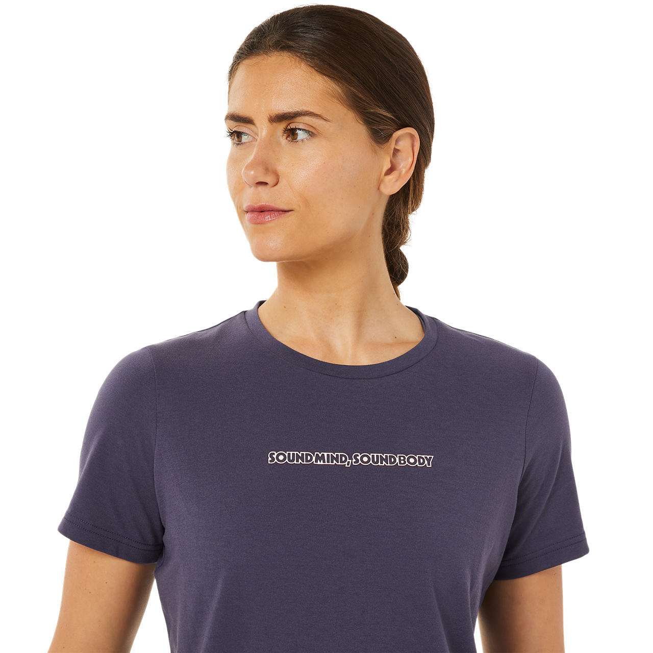 ASICS WOMEN LOGO GRAPHIC TEE image number null