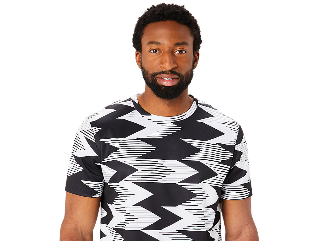 ASICS SEASONAL ALL OVER PRINT SS TOP image number null