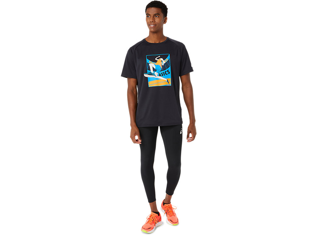 ASICS MEN TRACK EVENT GRAPHIC TEE image number null