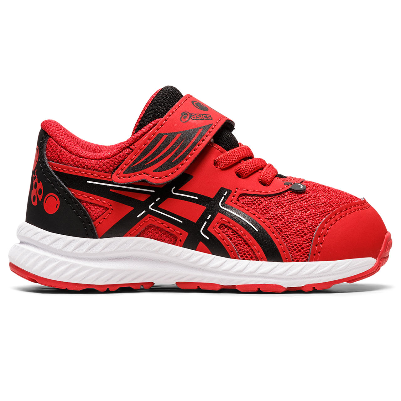 ASICS CONTEND 8 TS SCHOOL YARD, CLASSIC RED/BLACK, swatch