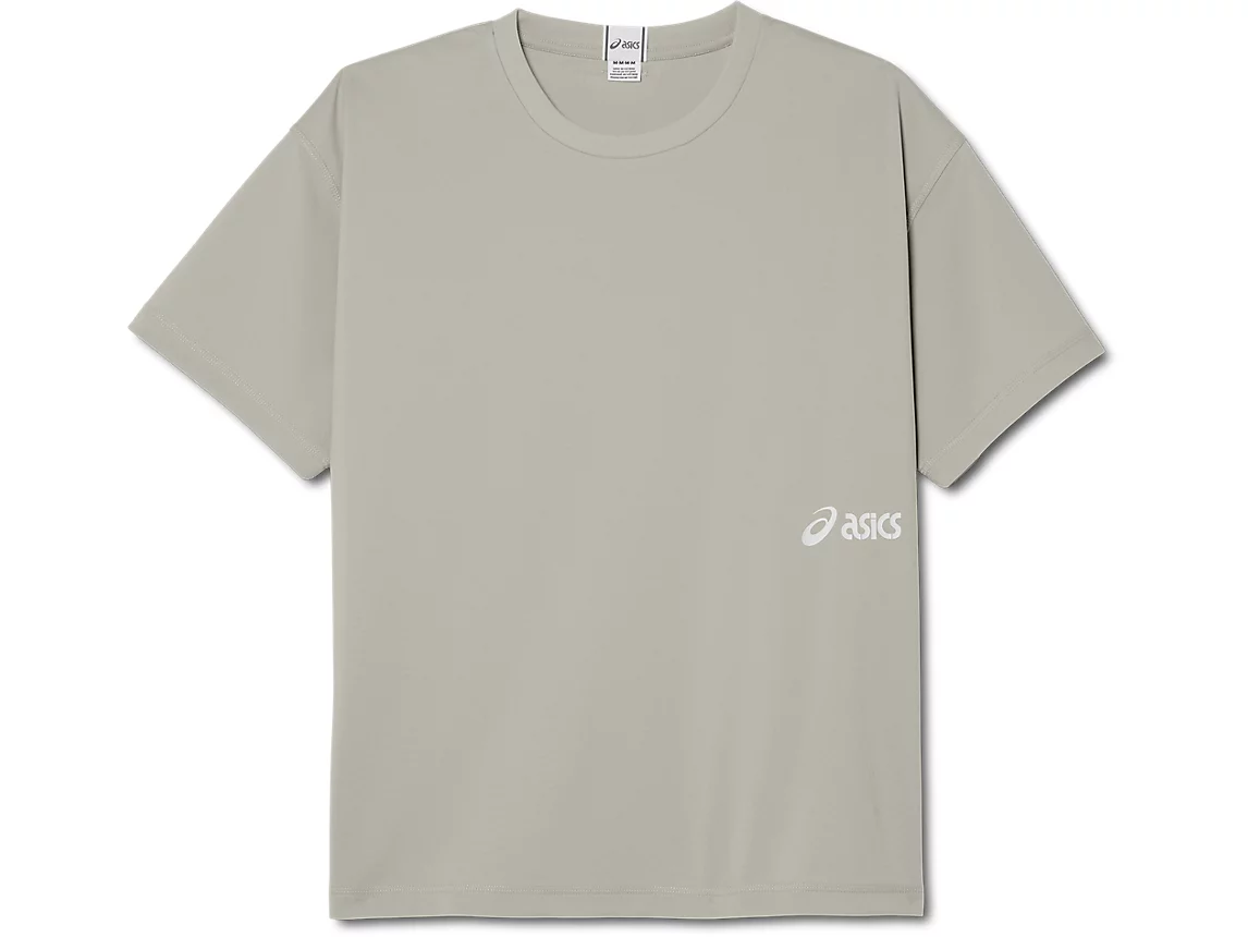 ASICS GRAPHIC TEE, WHITE SAGE (MESSAGE), swatch