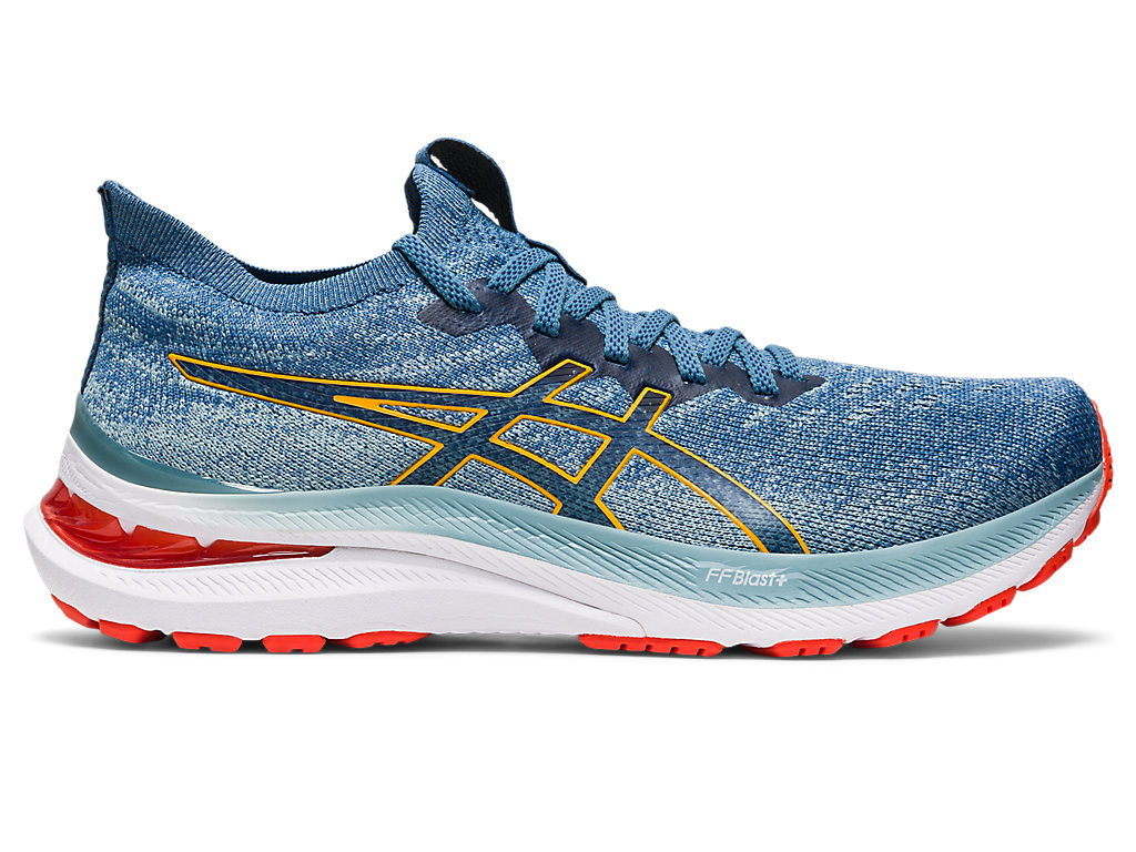ASICS GEL-KAYANO 29 MK, AZURE/AMBER, swatch