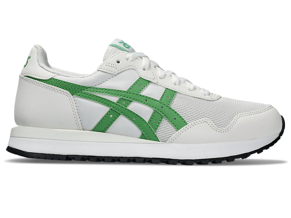 ASICS TIGER RUNNER II, WHITE/BAMBOO, swatch