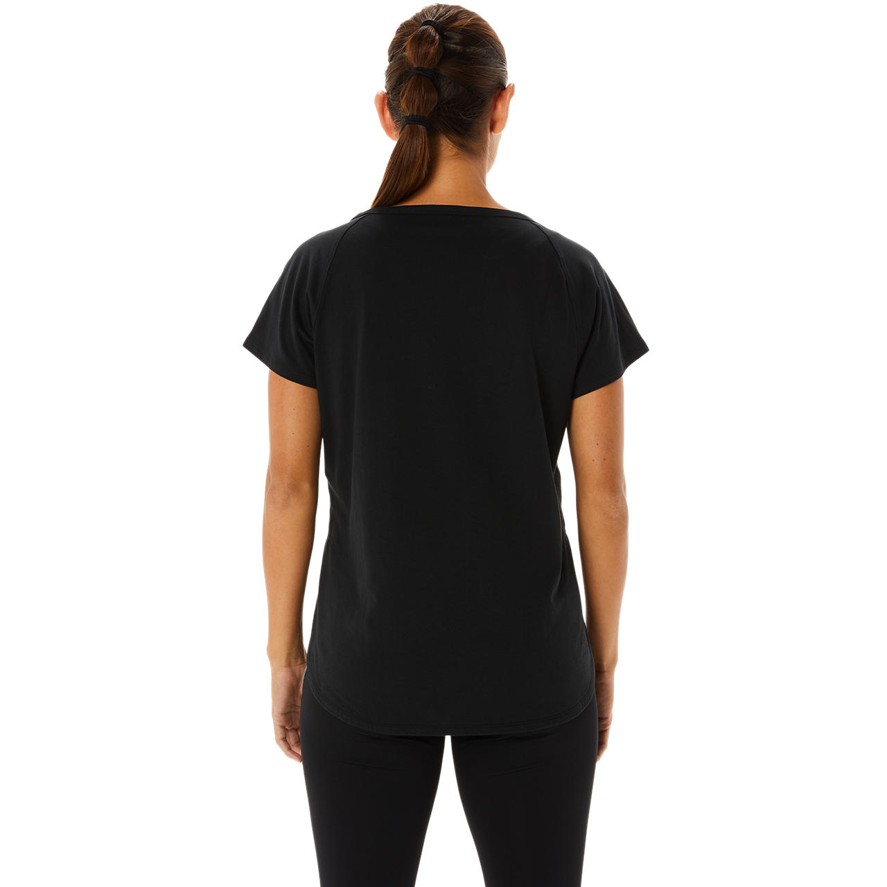 ASICS WOMEN MESH PANEL TRAINING SS TOP image number null