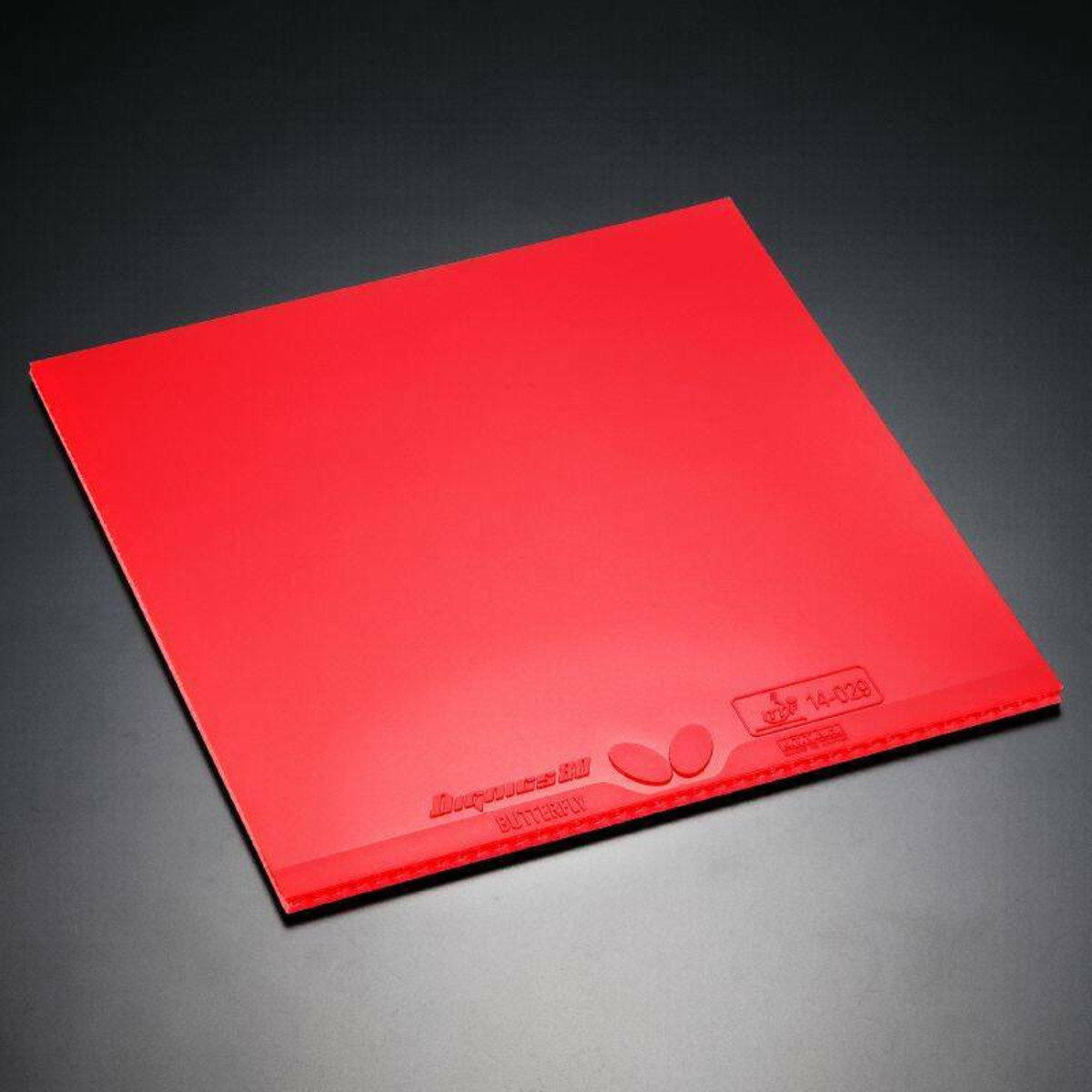BUTTERFLY TABLE TENNIS RUBBER DIGNICS 80, RED, 2.1, , large image number null