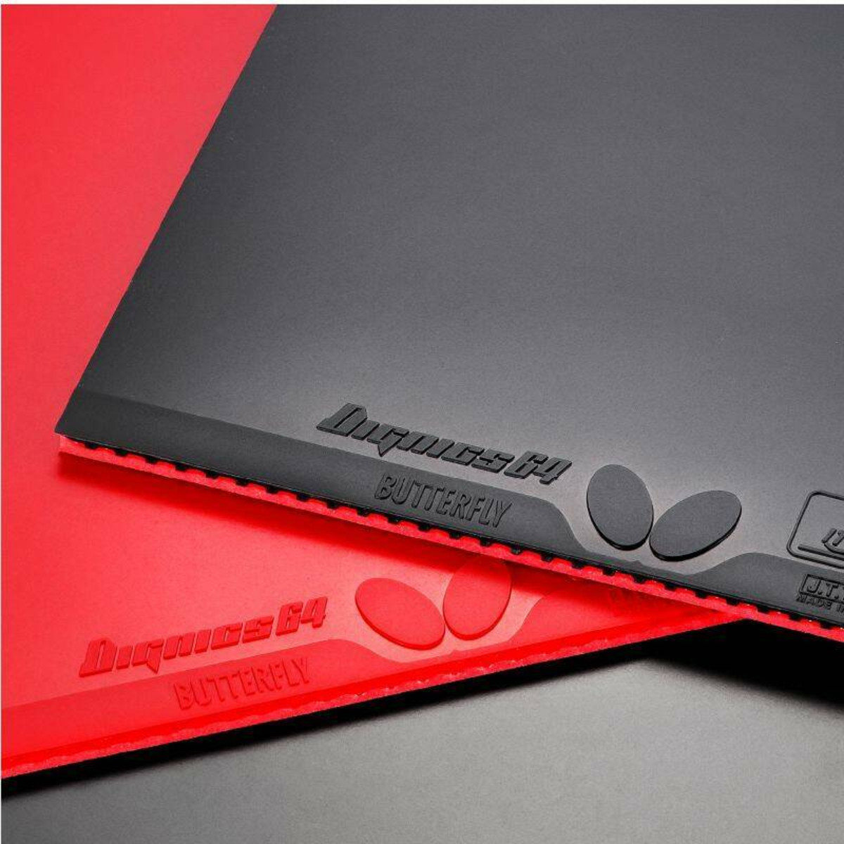 BUTTERFLY TABLE TENNIS RUBBER DIGNICS 64, RED, 2.1, , large image number null