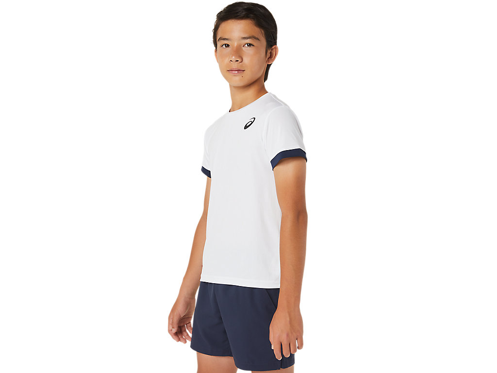 ASICS BOYS TENNIS SS TOP image number null