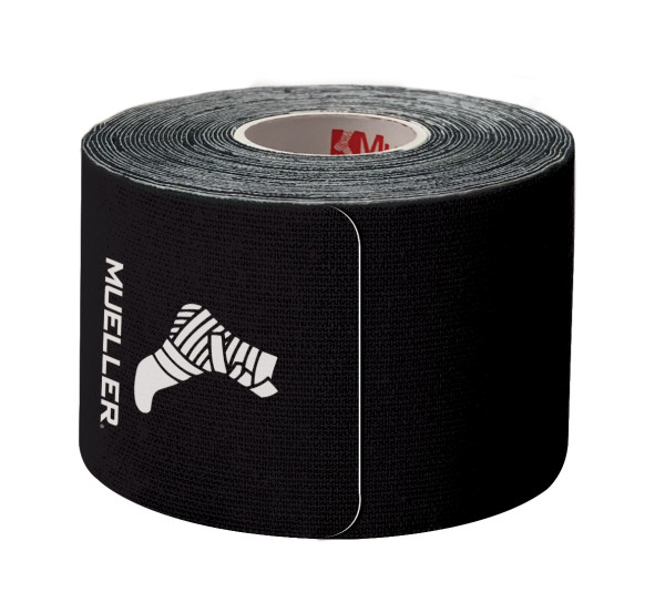 MUELLER® KINESIOLOGY TAPE® 20 PRE-CUT I-STRIPS, 1 ROLL - BLACK, , large image number null