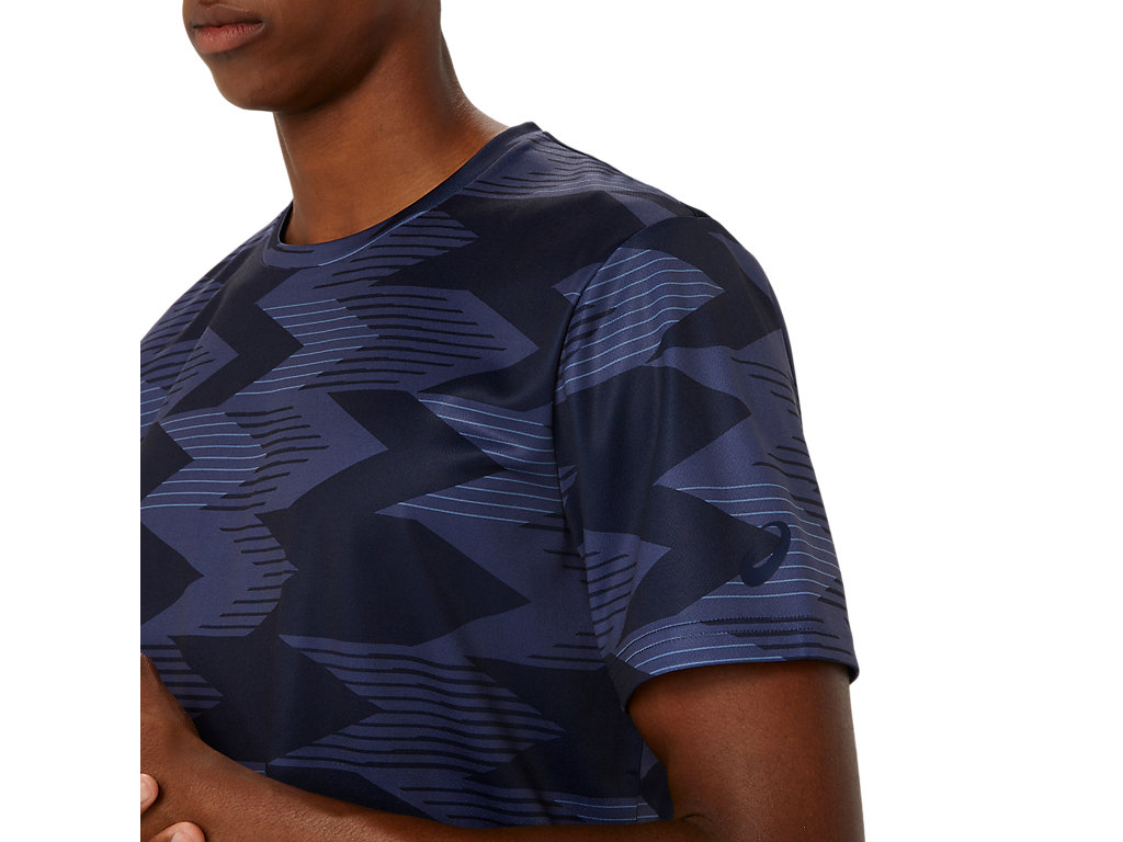 ASICS SEASONAL ALL OVER PRINT SS TOP image number null