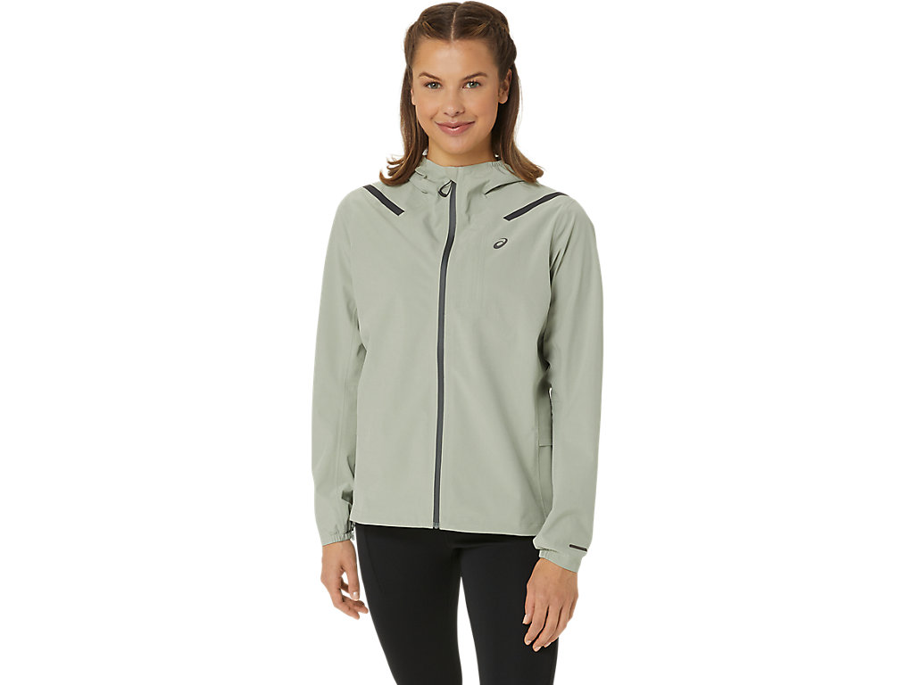 ASICS ACCELERATE WATERPROOF 2.0 JACKET, RICH TEAL, swatch