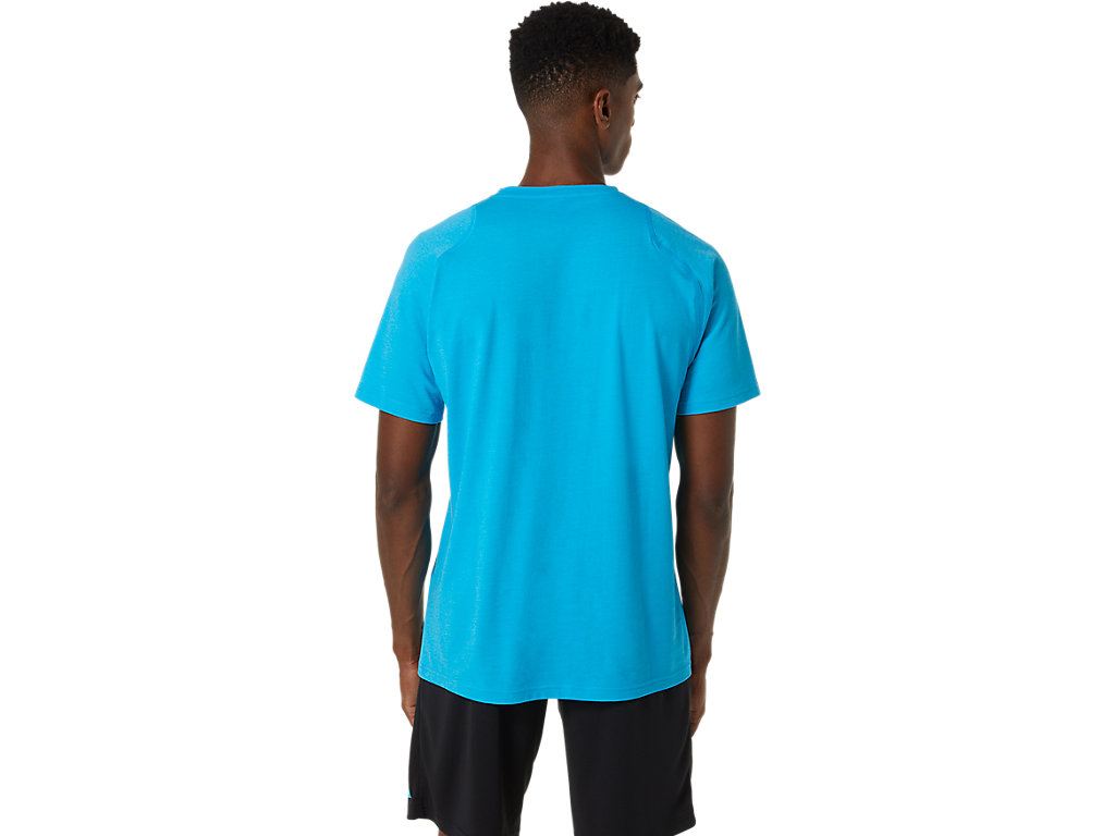 ASICS HEX GRAPHIC COTTON BLEND SS TEE image number null