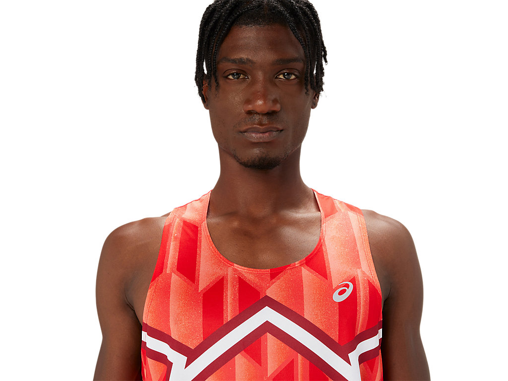 ASICS NATIONS RUN SINGLET image number null