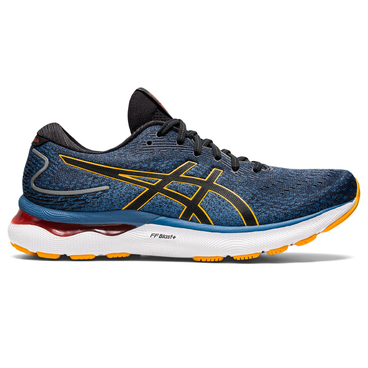 ASICS GEL-NIMBUS 24, AZURE/AMBER, swatch