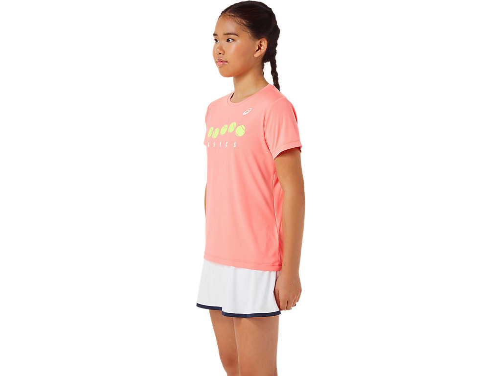 ASICS GIRLS TENNIS GRAPHIC TEE image number null