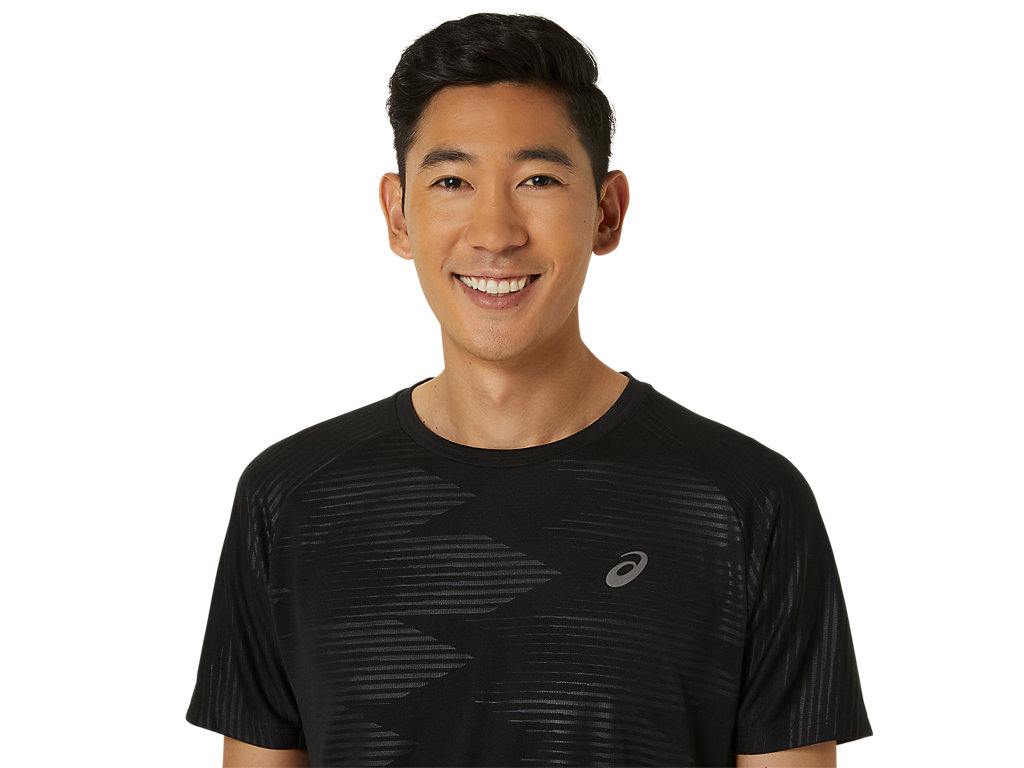 ASICS MEN GRAPHIC EMBOSS SS TOP image number null