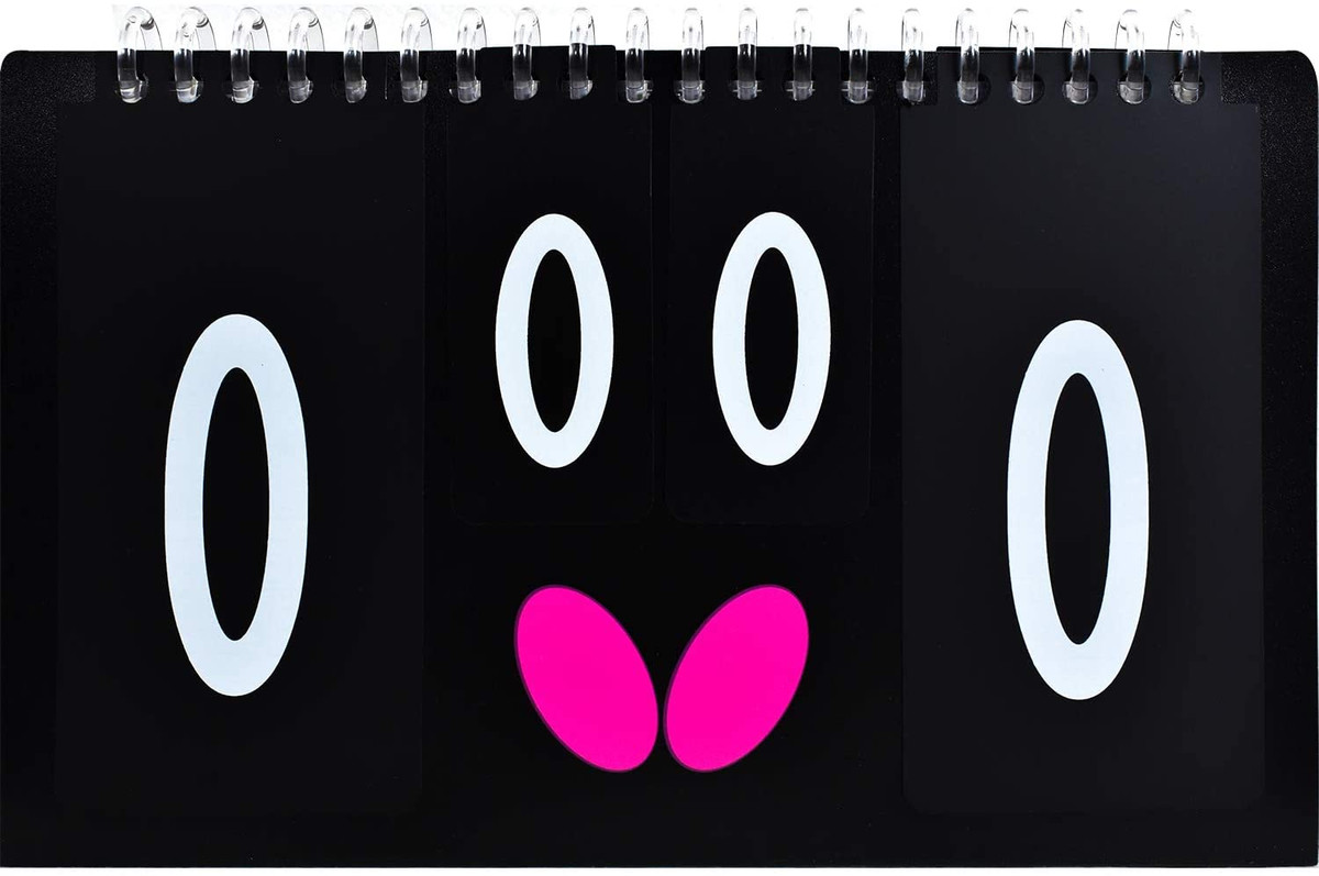 BUTTERFLY TABLE TENNIS MINI SCOREBOARD III, , large image number null