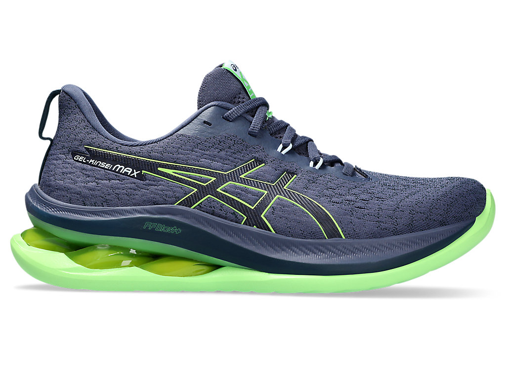 ASICS GEL-KINSEI MAX, THUNDER BLUE/ELECTRIC LIME, swatch