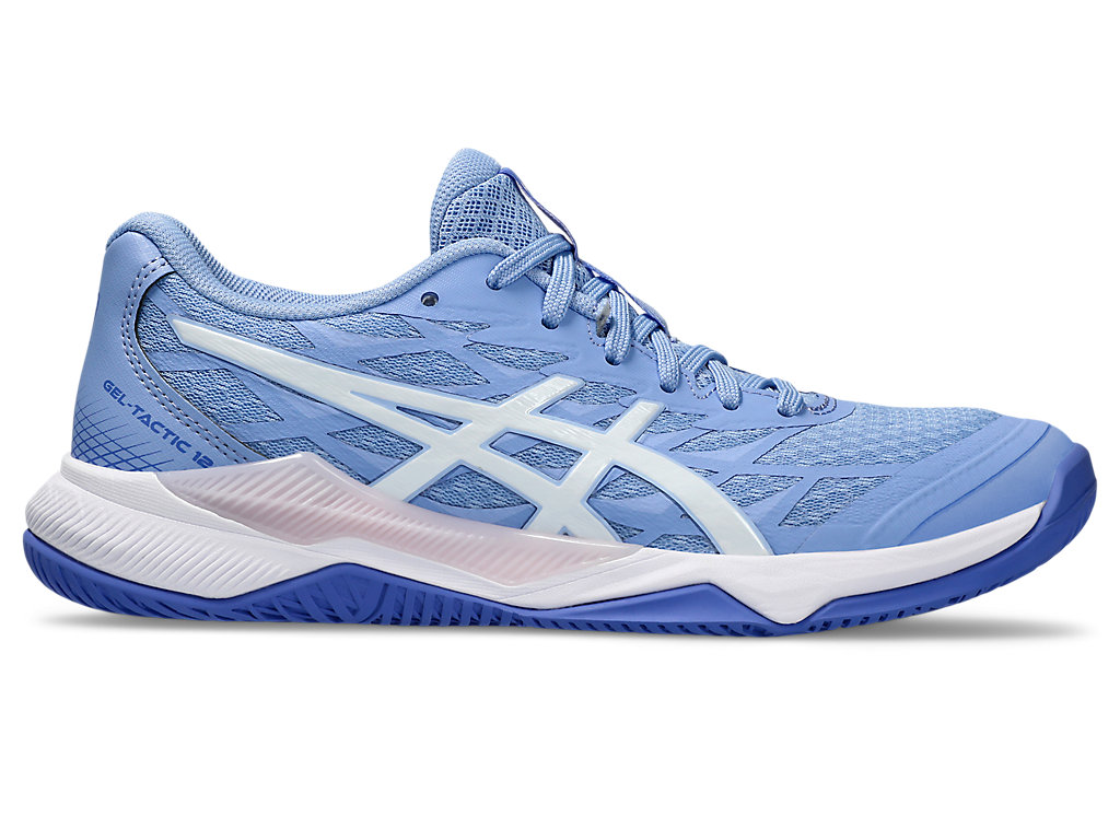 ASICS GEL-TACTIC 12, LIGHT SAPPHIRE/WHITE, swatch