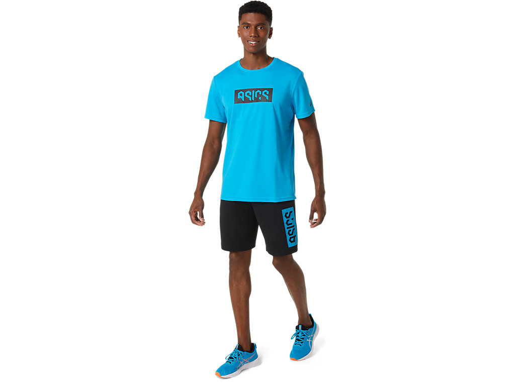 ASICS HEX GRAPHIC DRY SHORTS image number null