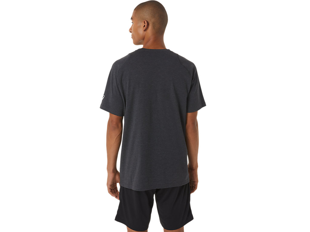 ASICS HEX GRAPHIC COTTON BLEND SS TEE image number null
