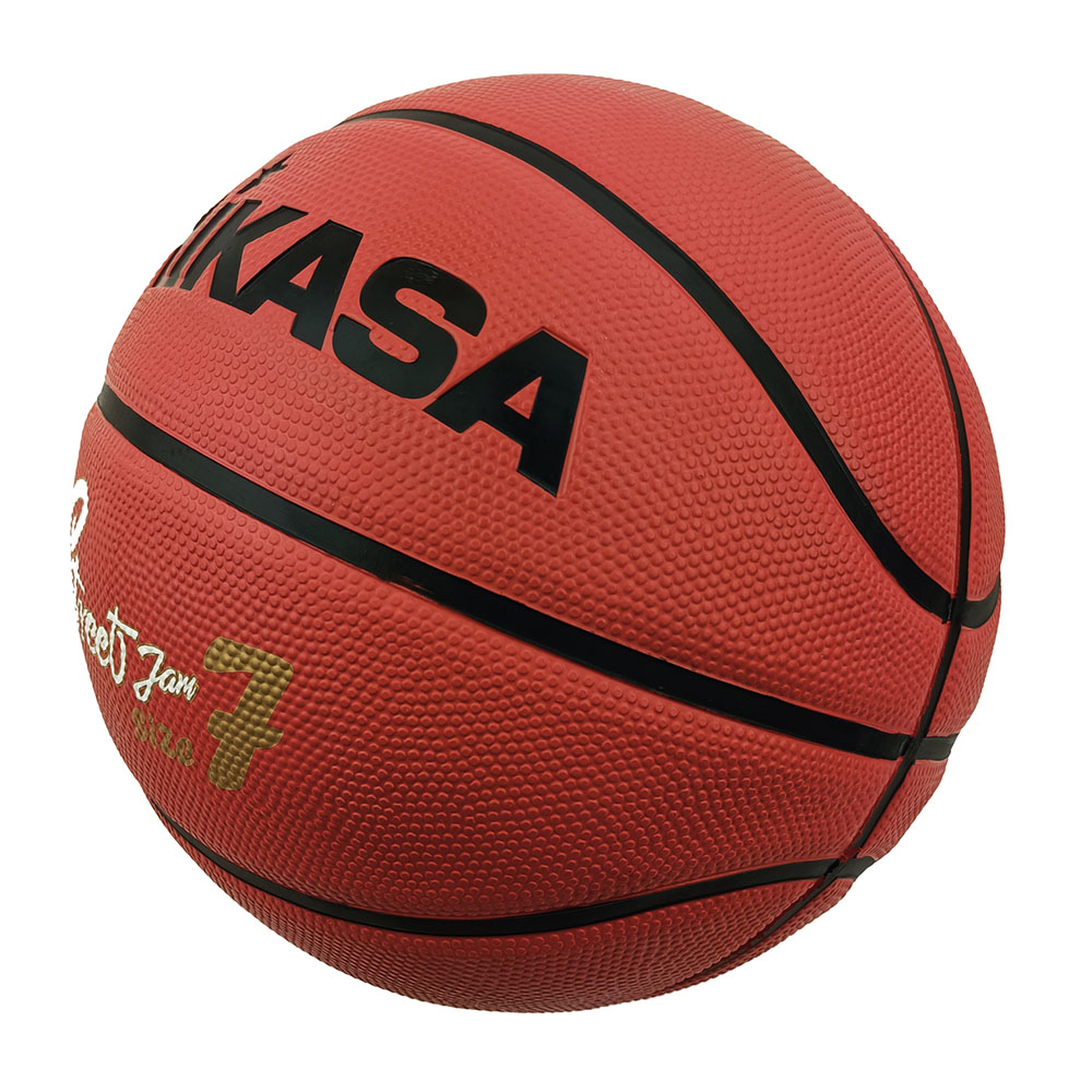 MIKASA BB734C-RBBK (RED/BROWN) RUBBER BASKETBALL SIZE 7, , large image number null