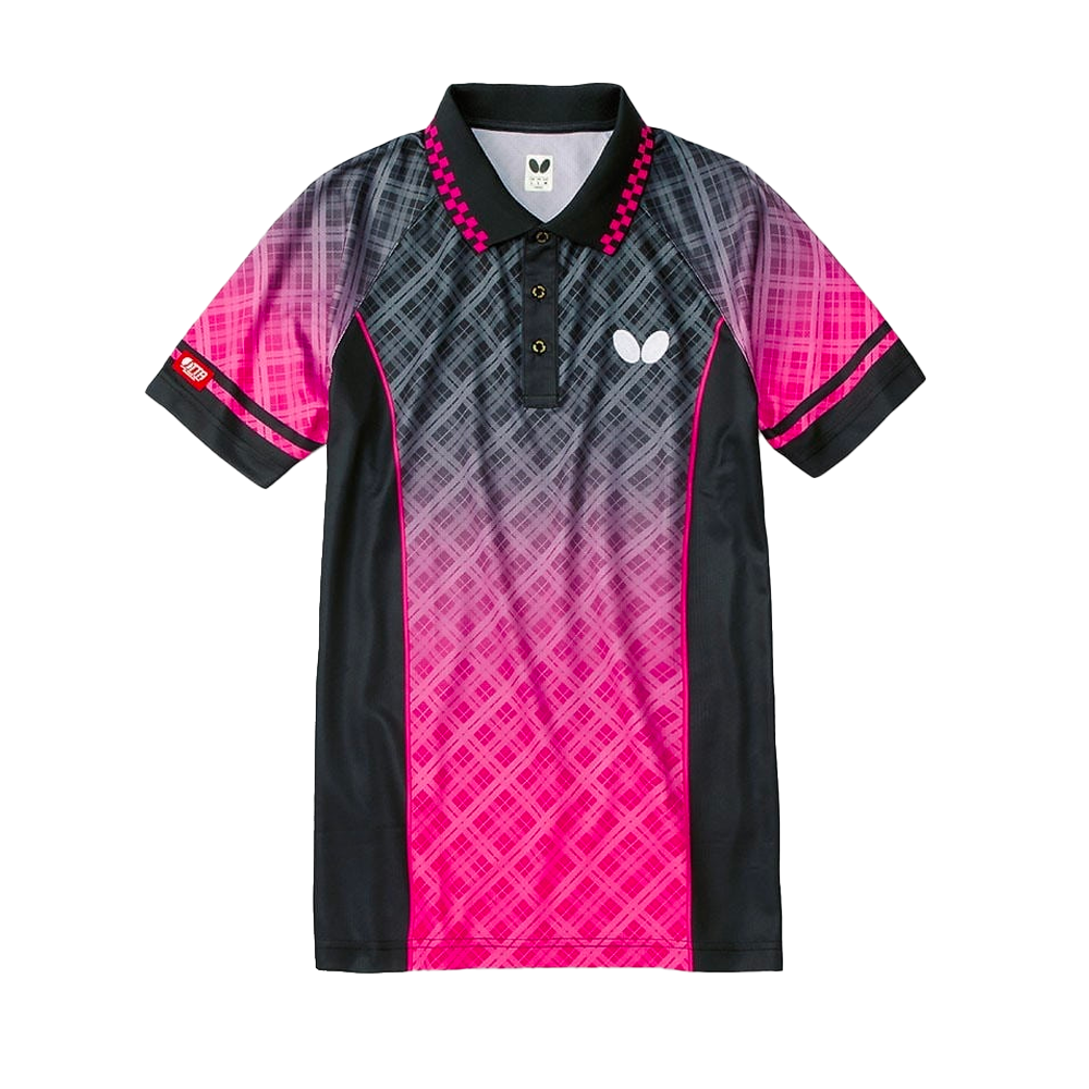 BUTTERFLY FULKORAL SHIRT BLACK/PINK - UNISEX O