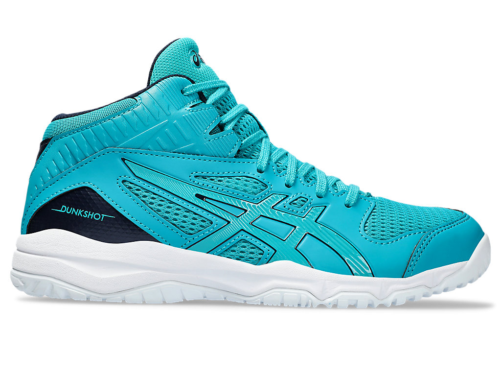 ASICS DUNKSHOT MB 9, LAGOON/MIDNIGHT, swatch