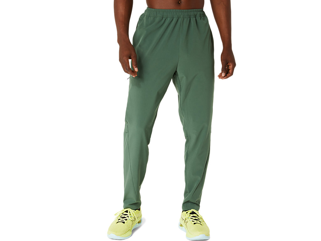 ASICS STRETCH WOVEN ZIPPER PANTS image number null