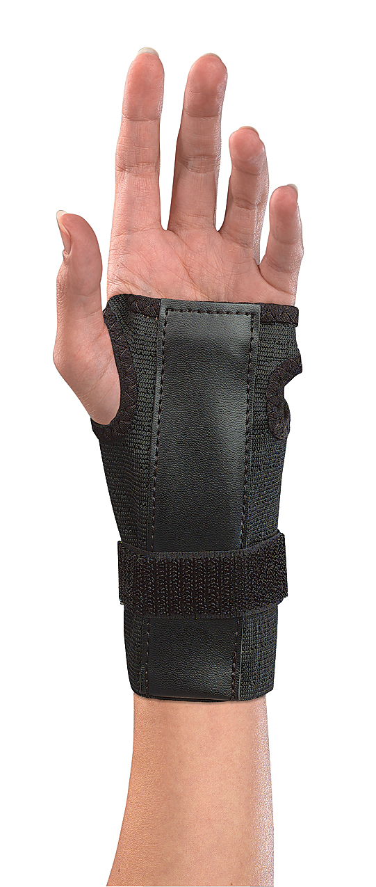 Wrist Brace W/ Splint Black, , large image number null