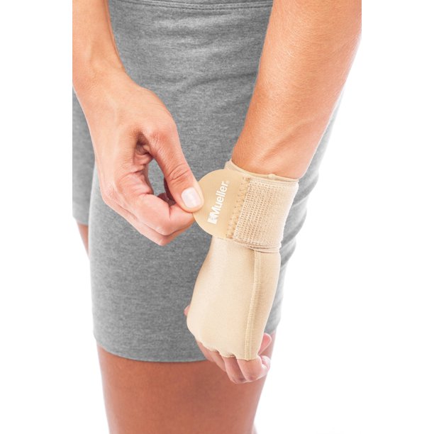 MUELLER® COMPRESSION GLOVE BEIGE SM, , large image number null